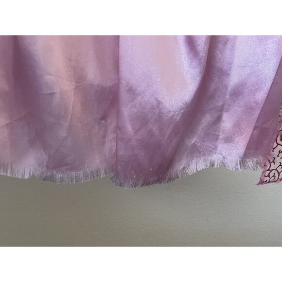 Disney Sleeping Beauty Princess Aurora Pink Short Sleeve Costume Dress Size 4-6X - Picture 6 of 11